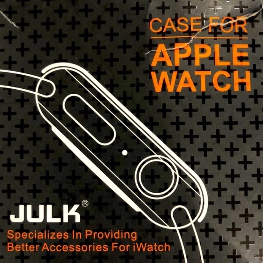 Apple Watch Case 2pk Clear bumper screen case protector fits 42mm new in box